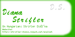 diana strifler business card